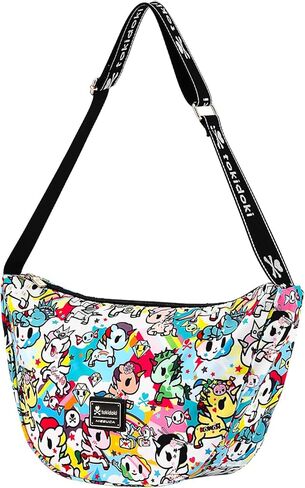 Tokidoki Unicorno Nylon Crossbody Bag Cartoon Shoulder Bag for Women Phone Bag Purse Wallet Credit Card Gift for Women Girls in Saudi Arabia