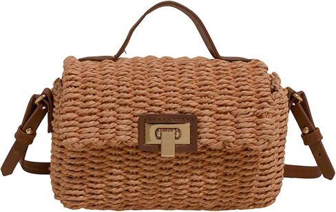 Straw Purses Summer Crossbody Bags for Women Small Straw Beach Bag Vacation Purse in Kuwait