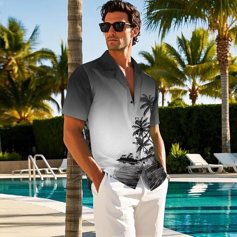 Belidome Couples Matching Outfits Husband and Wife Clothes Sleeveless Dress Button Down Short Sleeve Shirts in Saudi Arabia