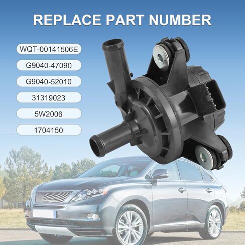 Inverter Engine Coolant Water Pump Replacement For Toyota Prius 2012-2018 Highlander 2012-2017 Replacement For Lexus CT200h 2013-2016 RX450h 2012-2015 Replaced G9040-47090 31319023 Car Drive Motor in Kuwait