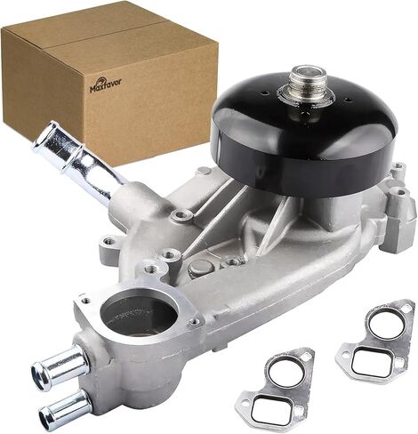 Maxfavor AW5104 G7341 Water Pump 4.8L 5.3L 6.0L for Chevy Silverado Tahoe Express, GMC Envoy Sierra Yukon, Buick Rainier, Cadillac Escalade 1999 2000 2001 2002 2003 2004 2005 2006 45005 AW5087 252-845 in Saudi Arabia