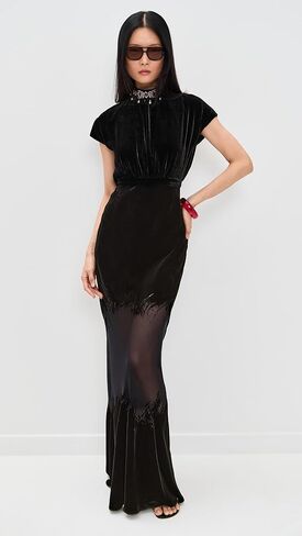 فستان فابيان طويل للنساء من سالوني in Kuwait