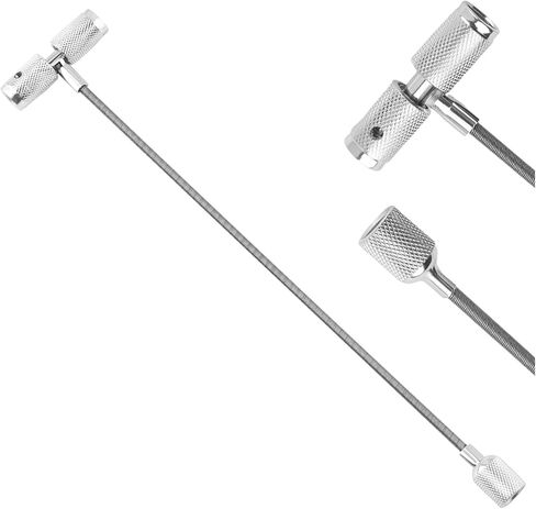 Tire Repair Valve Stem Tool,3 in 1 Steel Valve Stem Puller Fishing Tool with Non-Slip Handle,Universal Valves Stems Installation Tools Car Accessories as Emergency Roadside Kit in Kuwait