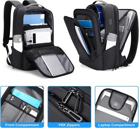 FENRUIEN Laptop Backpack 15.6 Inch and 17 Inch Laptop Backpack with Laptop Compartment in Kuwait