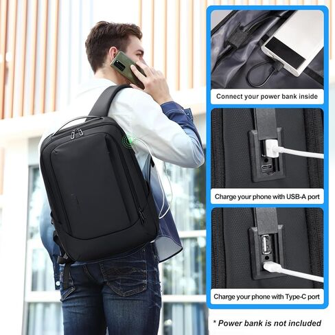 FENRUIEN Laptop Backpack 15.6 Inch and 17 Inch Laptop Backpack with Laptop Compartment in Kuwait