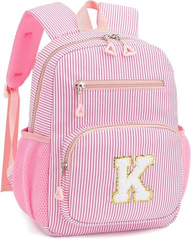حقيبة ظهر صغيرة للأطفال الصغار للفتيات من سن 2 إلى 4 سنوات، حقيبة ظهر لطيفة مخصصة لمرحلة ما قبل المدرسة لرياض الأطفال كهدايا عيد ميلاد (وردي K) in Kuwait