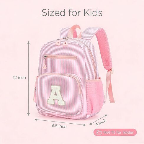 حقيبة ظهر صغيرة للأطفال الصغار للفتيات من سن 2 إلى 4 سنوات، حقيبة ظهر لطيفة مخصصة لمرحلة ما قبل المدرسة لرياض الأطفال كهدايا عيد ميلاد (وردي K) in Kuwait