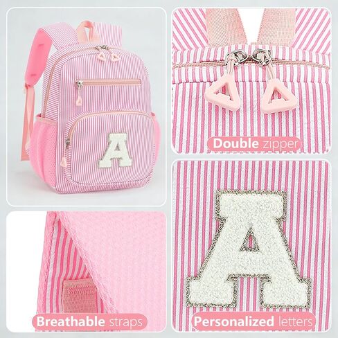 حقيبة ظهر صغيرة للأطفال الصغار للفتيات من سن 2 إلى 4 سنوات، حقيبة ظهر لطيفة مخصصة لمرحلة ما قبل المدرسة لرياض الأطفال كهدايا عيد ميلاد (وردي K) in Kuwait