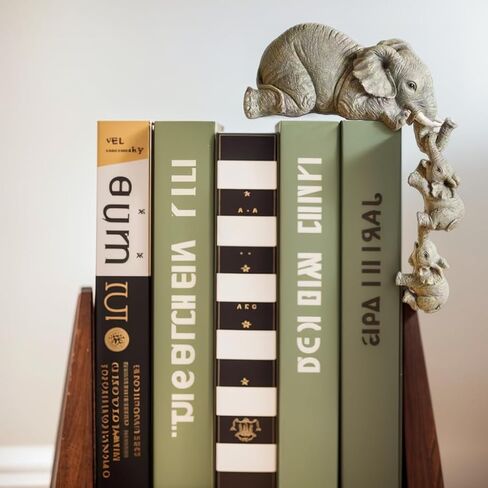 هدايا لتماثيل ديكور الأم والأفيال، تماثيل أمهات الفيل المعلقة للأطفال معلقة على الحافة، مجموعات تماثيل ليوم قدم الأم (3 قطع) in Kuwait