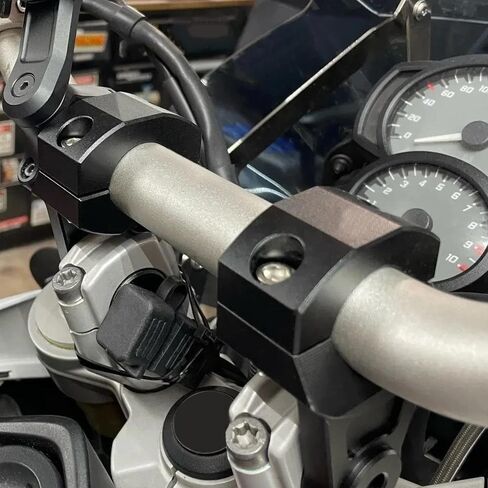 Motorbike Handle Bars for Vulcan 1700 for Vaquero for Vulcan 1700 for Voyager for Vulcan 1700 for Vaquero Handlebar Riser Bar Mount 32 Mm Motorcycle Handlebar Risers(Black) in Saudi Arabia