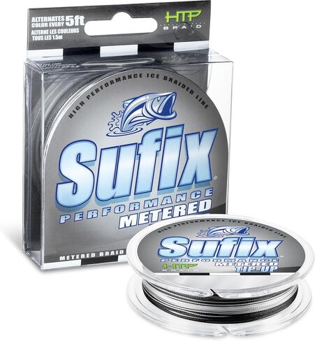 Sufix Performance V-Coat 50-Yards Spool Size Tip Up Braid Line in Kuwait