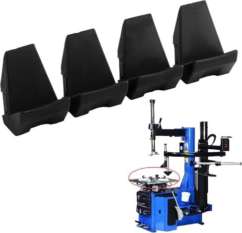 4pcs 70mm Tire Changer Machine Rim Clamp Jaw Covers Wheel Damaging Protector Guard Tool in Kuwait