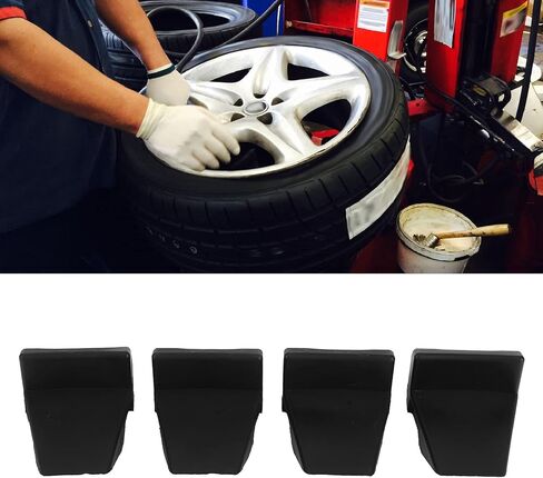 4pcs 70mm Tire Changer Machine Rim Clamp Jaw Covers Wheel Damaging Protector Guard Tool in Kuwait