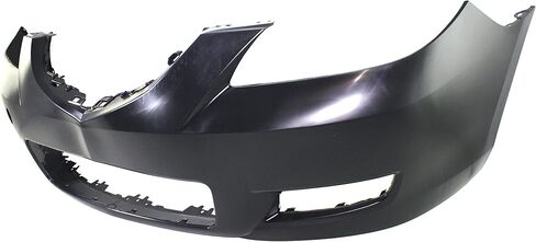 غطاء المصد الأمامي Garage-Pro متوافق مع 2007-2009 Mazda 3 Primed، النوع القياسي، سيدان، CAPA in Saudi Arabia
