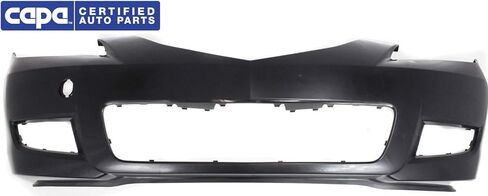 غطاء المصد الأمامي Garage-Pro متوافق مع 2007-2009 Mazda 3 Primed، النوع القياسي، سيدان، CAPA in Saudi Arabia