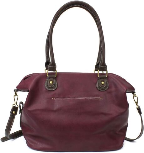 CHALA Laser Cut Crossbody Shoulder bag Tote Bag Faux Leather Plum (Flamingo) in Saudi Arabia