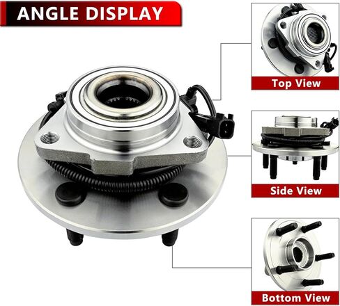 Pair 515126 Front Wheel Hub and Bearing Assembly for 2009-2011 Dodge Ram 1500 W/ABS 5-lugs Wheel Bearing Driver Passenger Side in Kuwait