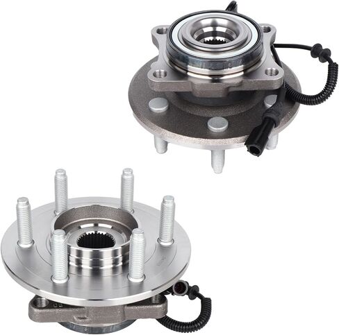 Autoround 541008 Rear Wheel Bearing and Hub Assembly Fit for 2007-2010 Ford Expedition, 07-10 Lincoln Navigator, 6 Lugs w/ABS, 2-Pack in Saudi Arabia