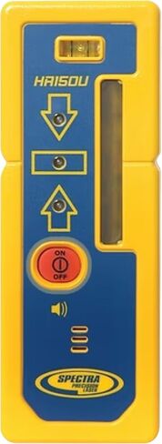 Spectra Precision HR150U Laser Receiver for Interior Leveling with red or green beam rotating lasers. Dual Sided LED Display, Magnetic Mount, Includes Rod Clamp and Alkaline Batteries in Kuwait