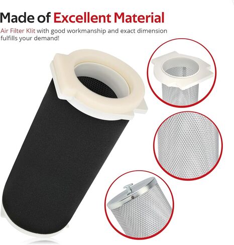 JAVIK Air Filter & Cage Holder With End Cap Kit For Yamaha Big Bear Raptor Wolverine Warrior Grizzly 350 600 660 1987-2013 O.E.M# 1UY-14458-01-00 in Saudi Arabia