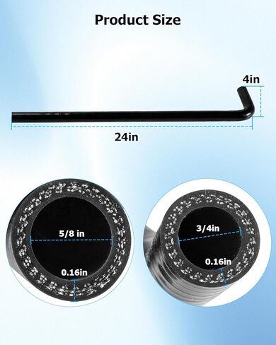 90 Degree Coolant Heater Hose LS & LT Swap Heater Hose Replace 551065, 4 Inch x 24 Inch Long 5/8Inch and 3/4 Inch, 2Pcs in Kuwait