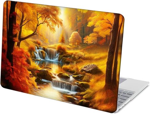 Compatible with Surface Laptop Go 2/1 12.4 inch, Hard Shell Case with Keyboard Cover and Screen Protector (Models:2013&1943, 2022 2020 Release) - Waterfall MC21231 in Saudi Arabia