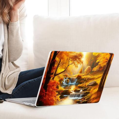 Compatible with Surface Laptop Go 2/1 12.4 inch, Hard Shell Case with Keyboard Cover and Screen Protector (Models:2013&1943, 2022 2020 Release) - Waterfall MC21231 in Saudi Arabia