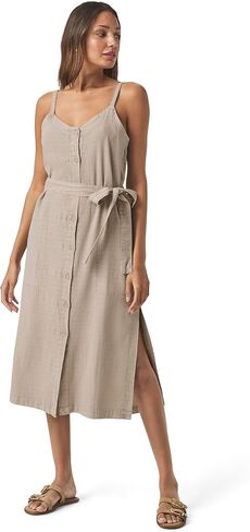 Splendid Women's Amanda Linen Tank Midi Dress in Saudi Arabia