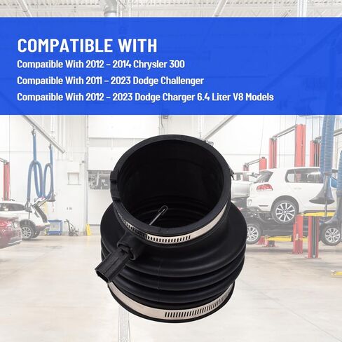 5038430AF Air Intake Hose Compatible with 2012-2014 Chrysler 300 2012-2023 Dodge Charger 6.4L V8 & Engine 2011-2023 Dodge Challenger in Saudi Arabia