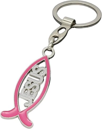 I Love Jesus Keychain Christian Faith Accessory Easter Gift for Believers Inspirational Key Chain in Saudi Arabia
