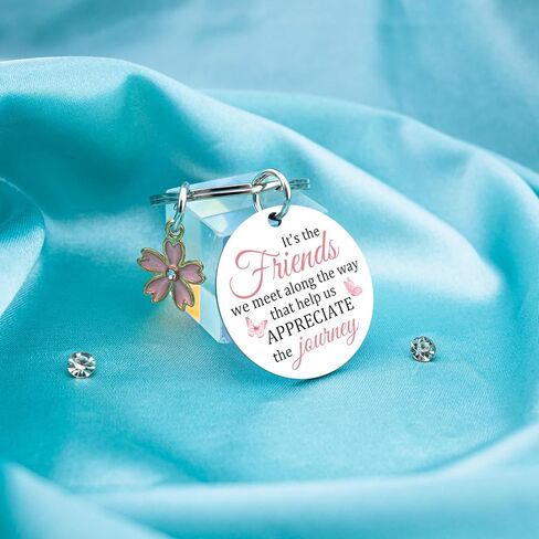 Aisity Best Friend Keychain for Women Unique Friendship Gifts for Women Friends Small Gift for Friends Female Teen Girls Cute Christmas Birthday Mothers Day Gifts for Women in Kuwait