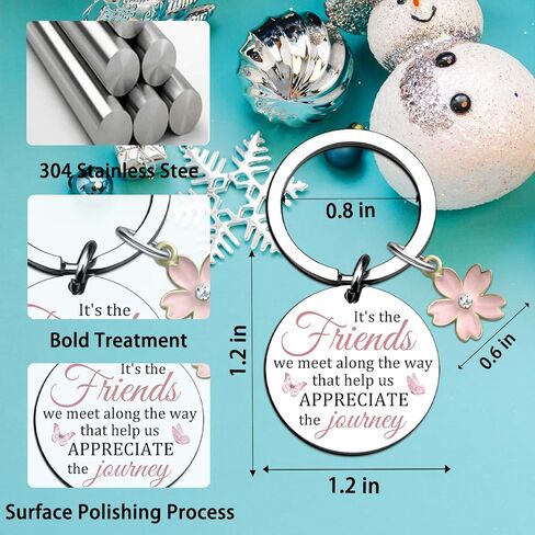 Aisity Best Friend Keychain for Women Unique Friendship Gifts for Women Friends Small Gift for Friends Female Teen Girls Cute Christmas Birthday Mothers Day Gifts for Women in Kuwait