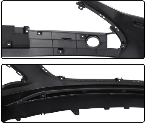 ANDPLAY Front Bumper Cover Compatible with Hyundai Veloster 2013 2014 2015 2016 2017 Black 865112V500 HY1000194 in Kuwait