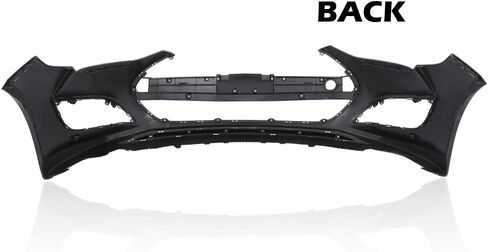 ANDPLAY Front Bumper Cover Compatible with Hyundai Veloster 2013 2014 2015 2016 2017 Black 865112V500 HY1000194 in Kuwait