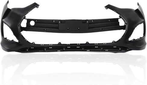 ANDPLAY Front Bumper Cover Compatible with Hyundai Veloster 2013 2014 2015 2016 2017 Black 865112V500 HY1000194 in Kuwait