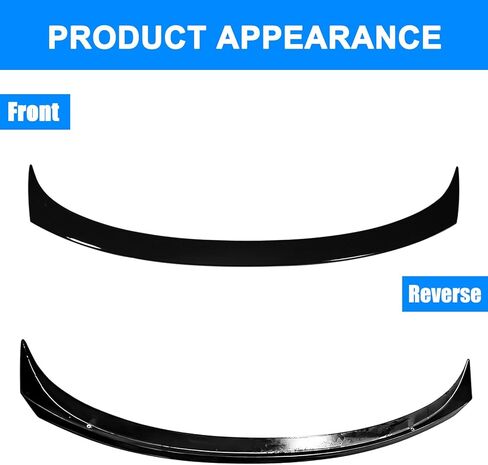 جناح سبويلر خلفي لسيارة تويوتا كامري 2018-2024 LE SE XLE XSE TRD غطاء صندوق السيارة الهجين سبويلر خلفي أسود لامع in Kuwait