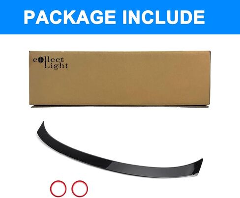 جناح سبويلر خلفي لسيارة تويوتا كامري 2018-2024 LE SE XLE XSE TRD غطاء صندوق السيارة الهجين سبويلر خلفي أسود لامع in Kuwait