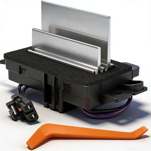 HVAC منفاخ المحرك المقاوم وحدة التحكم في منفاخ التيار المتردد المتوافقة مع 2003-2007 شيفروليه سيلفرادو أفالانش سوبربان تاهو، جي إم سي سييرا إنفوي يوكون، كاديلاك إسكاليد، استبدال 15-80567 89018778 4P1516 in Kuwait