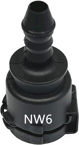 NW6 Coolant Hose Connector Adapter,Radiator Pipe Line Fittings for Chevrolet Mercedes-Benz BMW Audi Volkswagen Volvo Buick,Engine Heater Hose Assembly Junction Flange Repair Kit Barbed,3/8 inch Tube in Kuwait