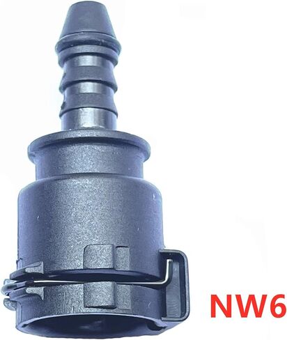 NW6 Coolant Hose Connector Adapter,Radiator Pipe Line Fittings for Chevrolet Mercedes-Benz BMW Audi Volkswagen Volvo Buick,Engine Heater Hose Assembly Junction Flange Repair Kit Barbed,3/8 inch Tube in Kuwait