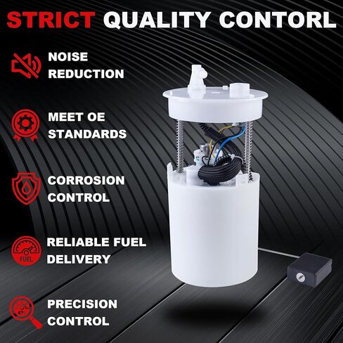Electric Fuel Pump Assembly w/Sending Unit Compatible for 2008-2012 Honda Accord 2009-2014 Acura TSX L4 2.4L Replace E8922M in Saudi Arabia