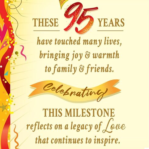 بطاقة عيد الميلاد الـ 95 من Prime Greetings، مصنوعة في أمريكا، صديقة للبيئة، سميكة من البطاقات مع ظرف ممتاز 5 بوصة × 7.75 بوصة، معبأة في بريد واقٍ in Saudi Arabia