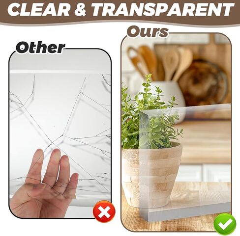 1 Pack 8 x 8 x 1 Inch Acrylic Block for Display, Acrylic Base Stand, Clear Polished Acrylics Cube, Trophy Base Jewelry Display Stand Pedestal Stand for Collectibles Jewelry Props Plant Display in Kuwait