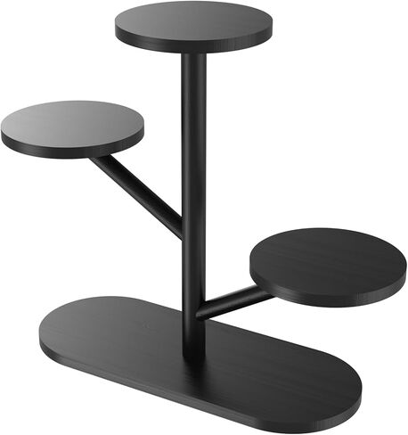 NiHome Tree-Shaped Bamboo Display Stand for LEGO Botanical Collection Sets, Multi-Tier Showcase Figurine Display Shelf Riser for Collectibles and Room Decor, Perfume Riser Holder, Tabletop Plant Stand in Saudi Arabia