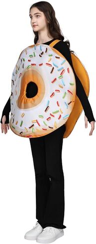 EraSpooky Adult Delicious Donut Costume Funny Doughnut Outfits for Men Women in Saudi Arabia