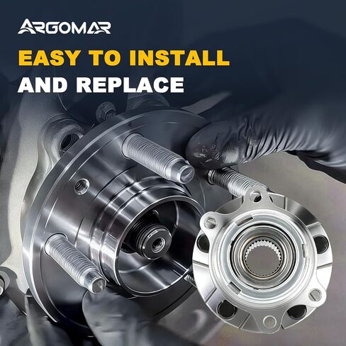 2PC 513296 Front Wheel Hub and Bearing Assembly Fit for Infiniti JX35 2012, QX50 19-21,QX60 14-20, Wheel Bearing for Nissan Altima 08-18, Altima 13-18, Maxima 16-23, Murano 15-19, Pathfinder 13-20 in Kuwait