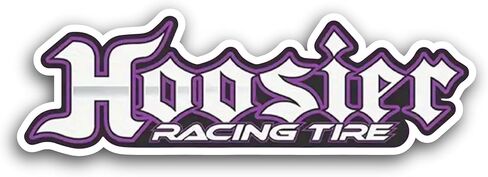 2 (Pieces) 3" and 5" Hoosier Racing Tire Sticker, Waterproof Vinyl Decals for Many Purpose Like Cars, Trucks, Laptops, Phones, Windows and More in Kuwait