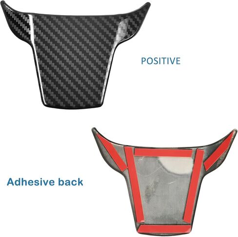 رامويل متوافق مع غطاء عجلة القيادة من ألياف الكربون الفولاذ المقاوم للصدأ الملحقات الداخلية لهوندا CR-V 2017-2022 in Kuwait