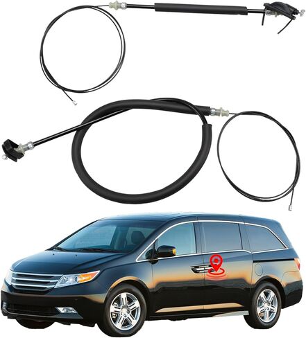 Left & Right Side Power Sliding Door Cable Kit Compatible with Honda Odyssey 2011 2012 2013 2014 2015 2016 2017 2018 2019 2020 Replace# 72546-TK8-A01 in Saudi Arabia