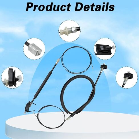 Left & Right Side Power Sliding Door Cable Kit Compatible with Honda Odyssey 2011 2012 2013 2014 2015 2016 2017 2018 2019 2020 Replace# 72546-TK8-A01 in Saudi Arabia